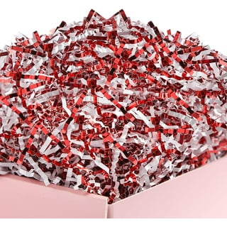 Valentine's Day Red Crinkle Paper Shred Art & Craft Filling, 1.25 oz, by  Way To Celebrate