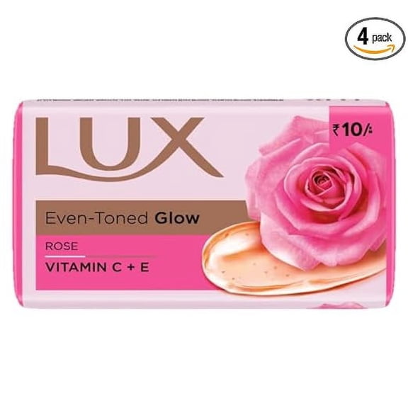 UNIQUE LUX EVEN-TONED GLOW ROSE VITAMIN C+E 4UNIT*41G