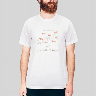 UNIQUE T-SHIRT Inspired By Lanvin Enfant Lip Print TSHIRT