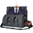 thumbnail image 1 of UNIQUEBELLA Carry-on Garment Bag Large Duffel Bag Suit Travel Bag Weekend Bag Flight Bag with Shoe Pouch for Men Women, 1 of 6