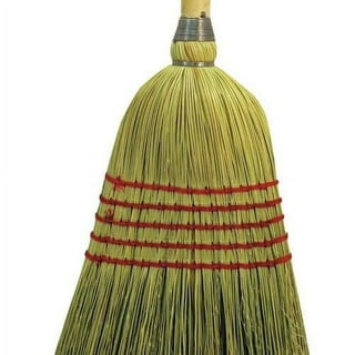 4047 Maids Corn Broom with 42 Inch Long Wood Handle