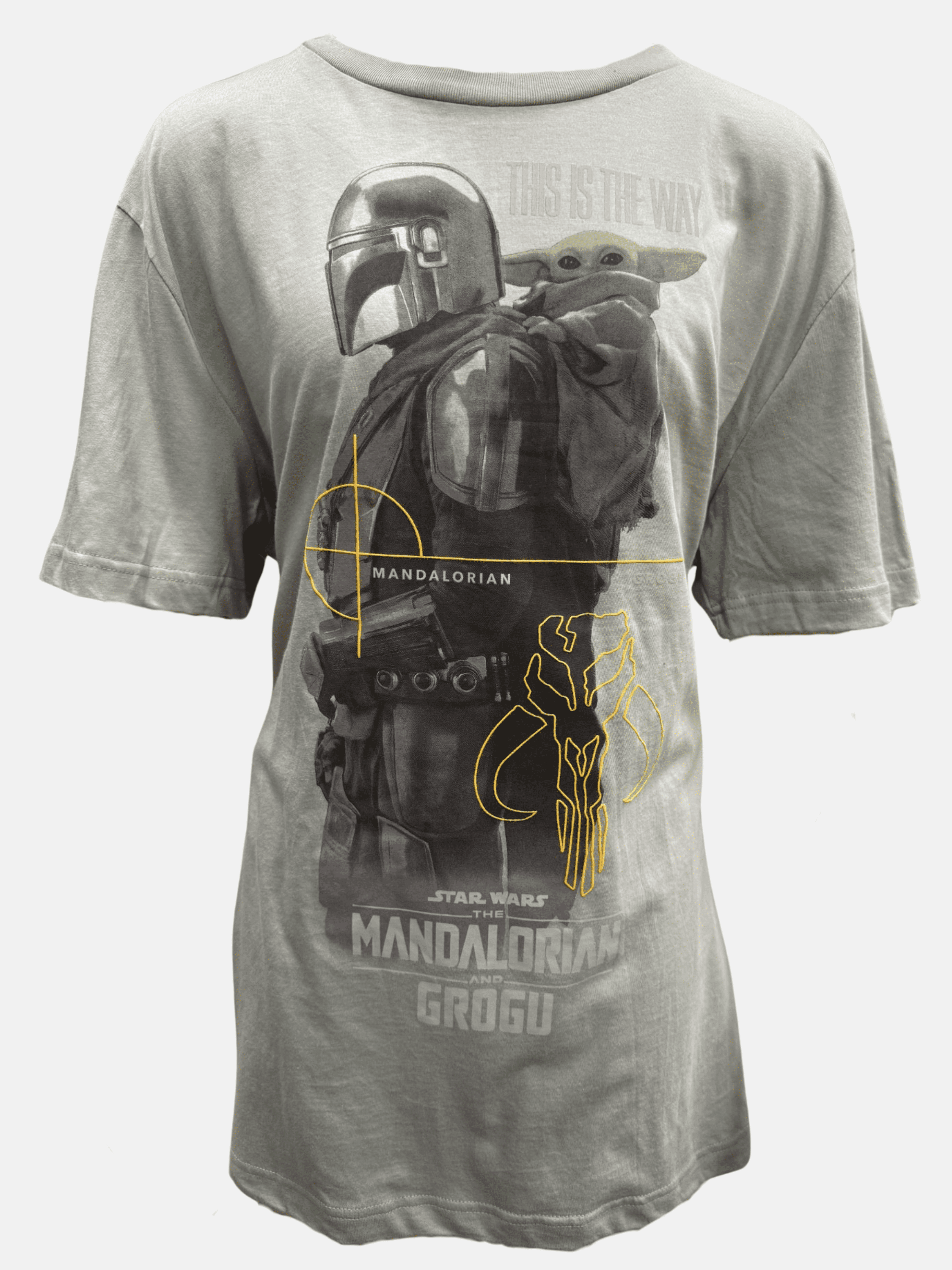 Star Wars Mandalorian Grogu Back Pack Adult Graphic Tee (Unisex), S to 2XL
