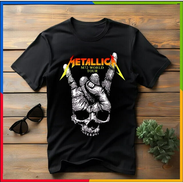 UNISEX Tour Metallica 2024 TShirt 2023 M72 Metal Band Music Event World Seasons