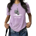 thumbnail image 1 of UNISHE Women Sinking Hand Graphic Tee Short Sleeve Acid Wash Oversized T Shirt, 1 of 6