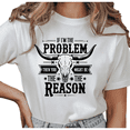 thumbnail image 1 of UNISHE Women's Country Cow Bull Skull Slogan Graphic Short Sleeve T-Shirt Casual Cotton Crewneck Top, 1 of 5