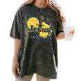 thumbnail image 1 of UNISHE Women's Distressed Jesus Lemonade Graphic Oversized Short Sleeve T-Shirt Casual Soft Cotton Crewneck Christian Tee, 1 of 5