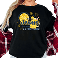 thumbnail image 1 of UNISHE Women's Life Gave Me Lemons But My Jesus Makes Lemonade Christian Graphic Short Sleeve T-Shirt Cotton Crewneck Top, 1 of 5
