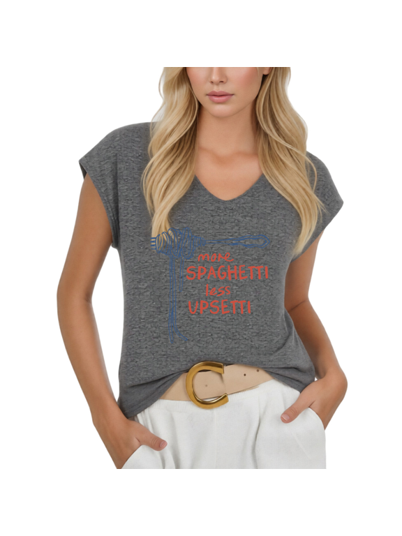 Women's Proverbs 3:5-13 Graphic V-Neck Short Sleeve T-Shirt White Typography Cross Faith Top