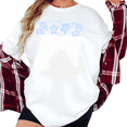 thumbnail image 1 of UNISHE Women's Tropical Hibiscus Flower Border Graphic Short Sleeve T-Shirt Casual Comfortable Crewneck Top, 1 of 5