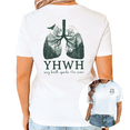 thumbnail image 1 of UNISHE Women's "YHWH Every Breath Speaks His Name" Nature Christian Graphic Crew Neck Short Sleeve T-Shirt, 1 of 5