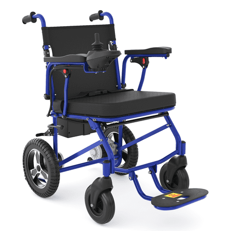 UNISOAR Electric Wheelchairs for Adults, 20-Mile Range Lightweight Foldable Motorized Wheelchairs