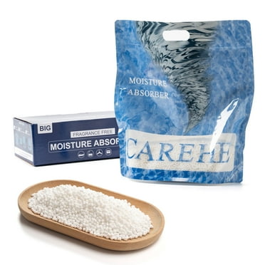 UNISOAR Large Pack Standing Moisture & Humidity Absorbers Bags, Dehumidifiers, Fragrance-Free