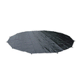 thumbnail image 1 of UNISTRENGH Outdoor 4M Ultralight PE Rount Anti-Dirty Mat for Bell Tent Glamping Yurt Black Footprint, 1 of 9