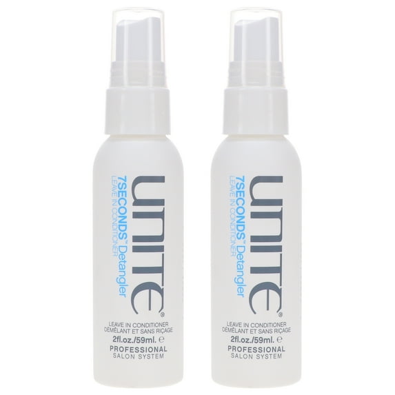 UNITE Hair 7 Seconds Condition Leave in Detangler 2 oz 2 Pack