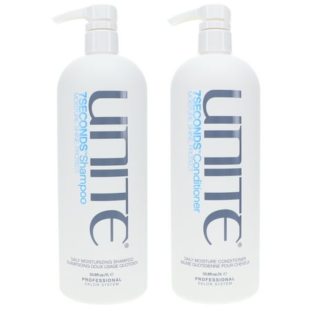 UNITE Hair 7 Seconds Shampoo 33.8 oz & Conditioner 33.8 oz Combo Pack