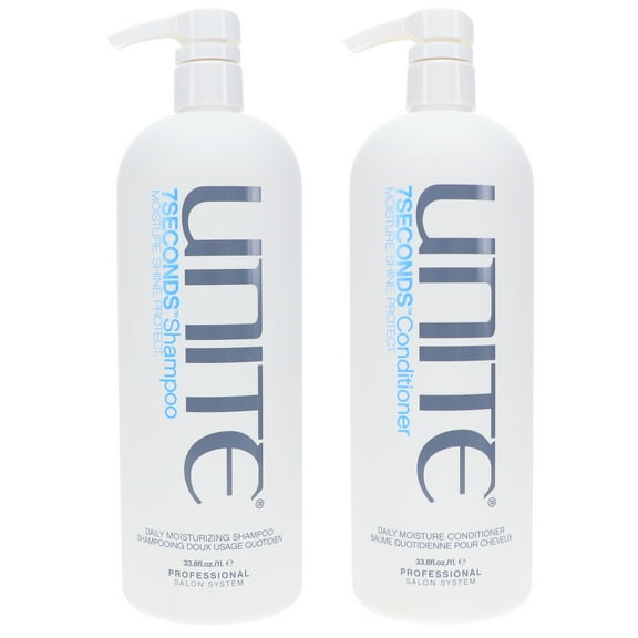 UNITE Hair 7 Seconds Shampoo 33.8 oz & Conditioner 33.8 oz Combo Pack