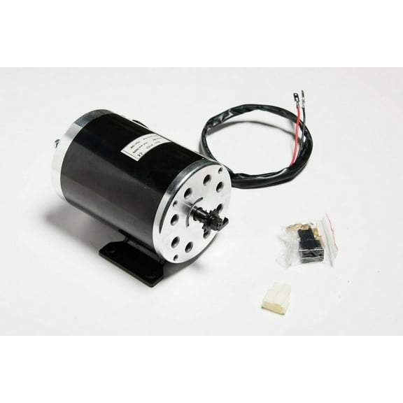 UNITE MY1020 35.6A 1000W 36V electric motor w Base #25 sprocket f scooter GoKart