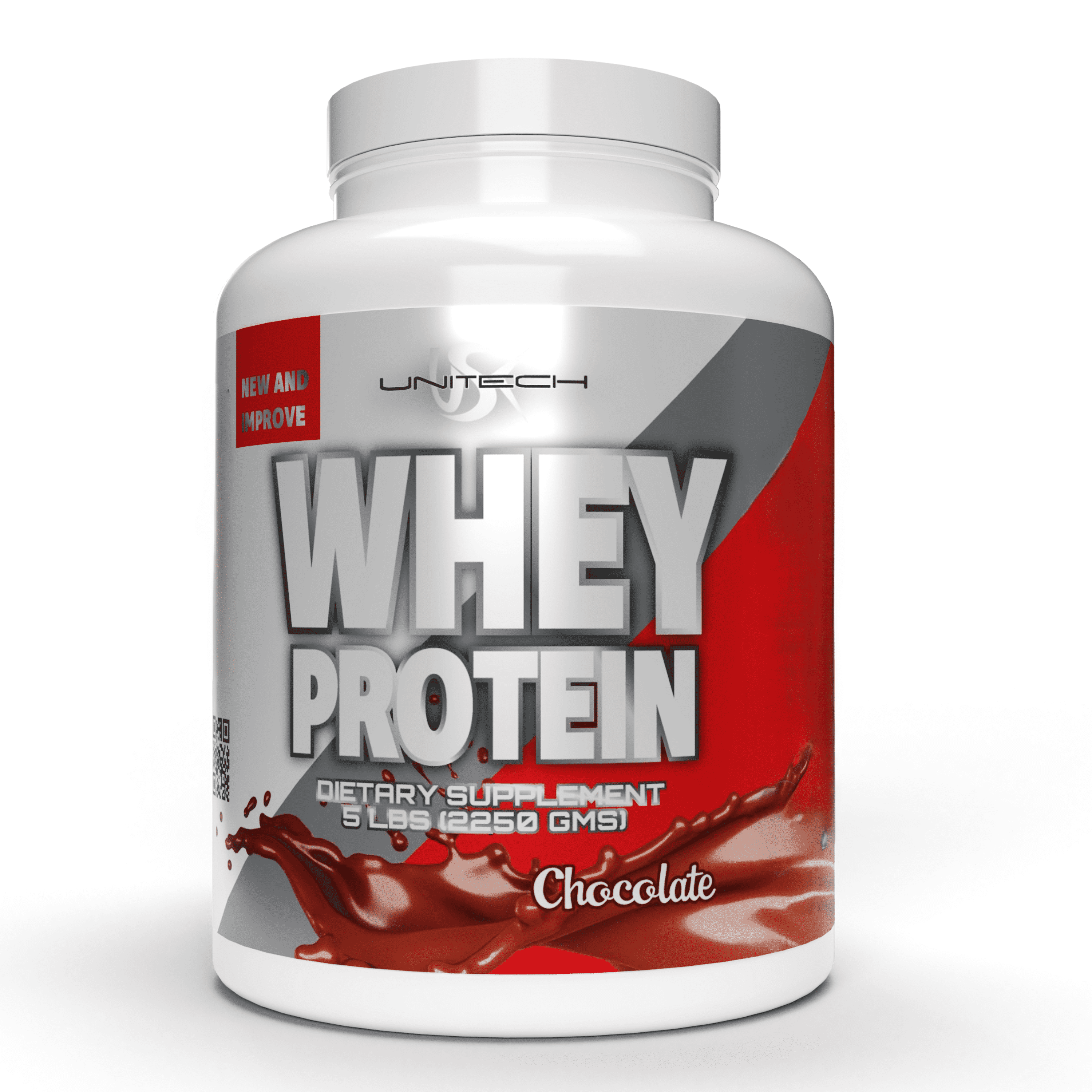 USK Whey Protein Powder | Supports Muscle Recovery | Includes Amino Acids, Enzymes, & Minerals | Sports Supplement | Chocolate Flavor, 80oz