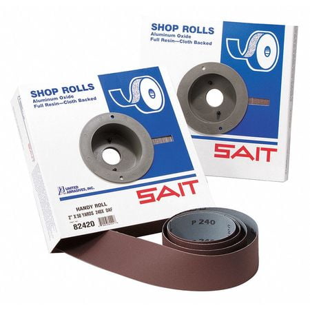 UNITED ABRASIVES-SAIT 80815 Shop Roll,1x50 Yt-27 80x