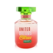 UNITED DREAMS CITRUS * Benetton 2.7 oz / 80 ml EDT Women Perfume Spray