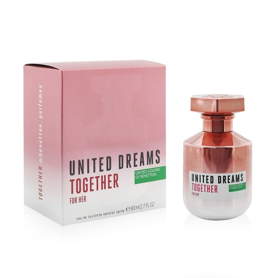 Colors of Benetton United Dreams Together Women’s Perfume/Cologne For Women Eau de Toilette 2.7 oz Edt
