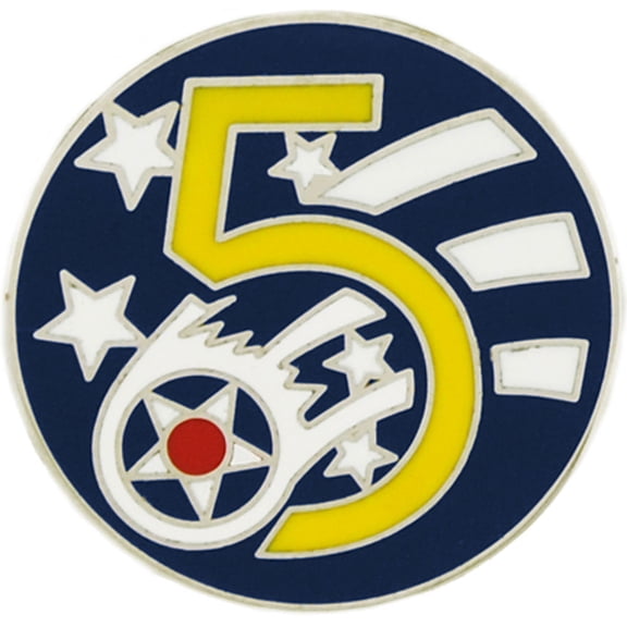 UNITED STATES AIR FORCE 005TH - Original Artwork, Expertly Designed PIN - 1"