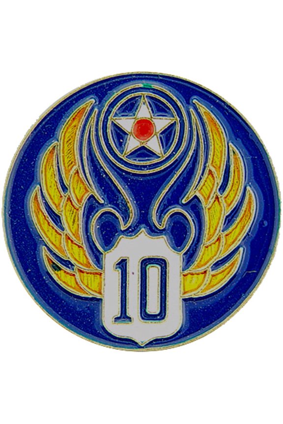 UNITED STATES AIR FORCE 010TH - Original Artwork, Expertly Designed PIN - 1"