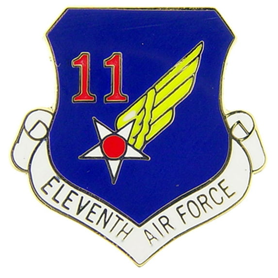 UNITED STATES AIR FORCE ELEVENTH BATTALION PIN - USA American Patriotic Original Artwork, Expertly Designed PIN - 1"