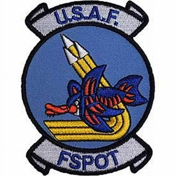 UNITED STATES AIR FORCE F-SPOT Patch - Color - Veteran Owned Business
