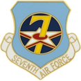 thumbnail image 1 of UNITED STATES AIR FORCE SEVENTH BATTALION PIN - USA American Patriotic Original Artwork, Expertly Designed PIN - 1", 1 of 1