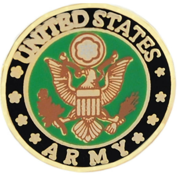 UNITED STATES ARMY SYMBOL A MINI - Original Artwork, Expertly Designed PIN - 0.5"