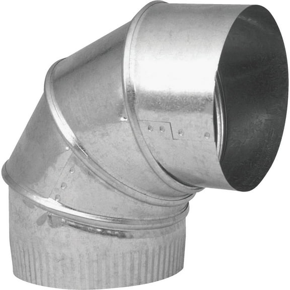 US Hardware Adjustable Furnace Elbow GV0282-C - 3 Inch 30GA HVAC Part - One Size
