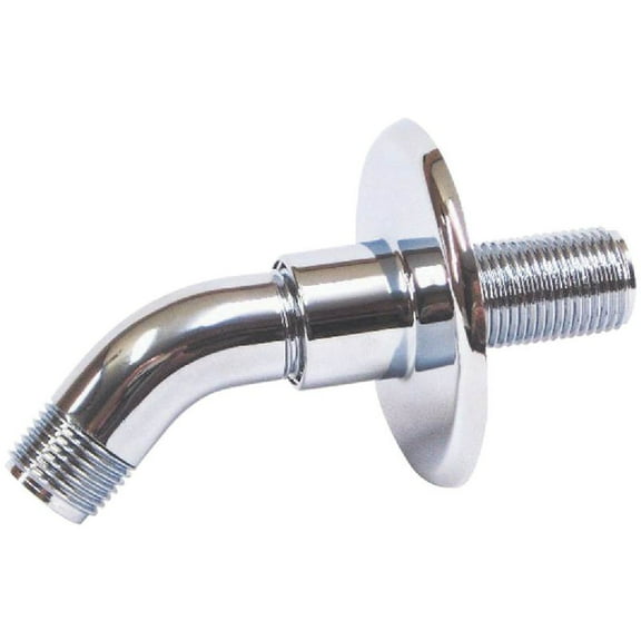 UNITED STATES HDW P040C Plastic Shower Arm with 1/2" Threaded Pipe