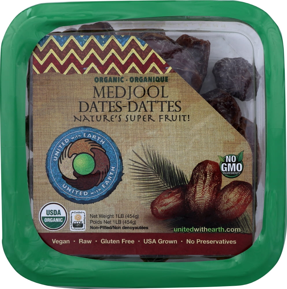 United with Earth Organic Medjool Dates