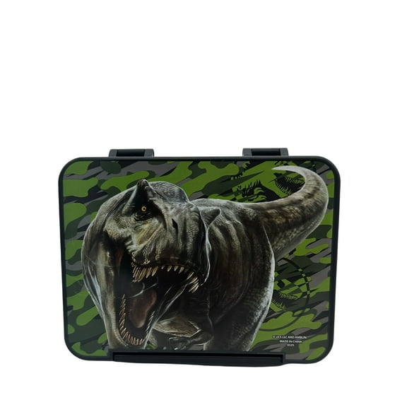 Universal Jurassic Park Child's Reusable Silicone Bento Lunch Box