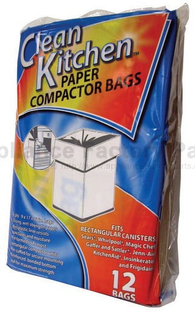 UNIV PAPER TRASH COMPACTR BAGS 12 PACK 13350