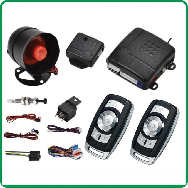 UNIVERSAL CAR SECURITY ALARM SYSTEM IMOBILISER CENTRAL LOCKING AND