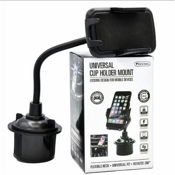 UNIVERSAL CUP HOLDER MOUNT Bendy Cup Phone Holder by Sentry MP620