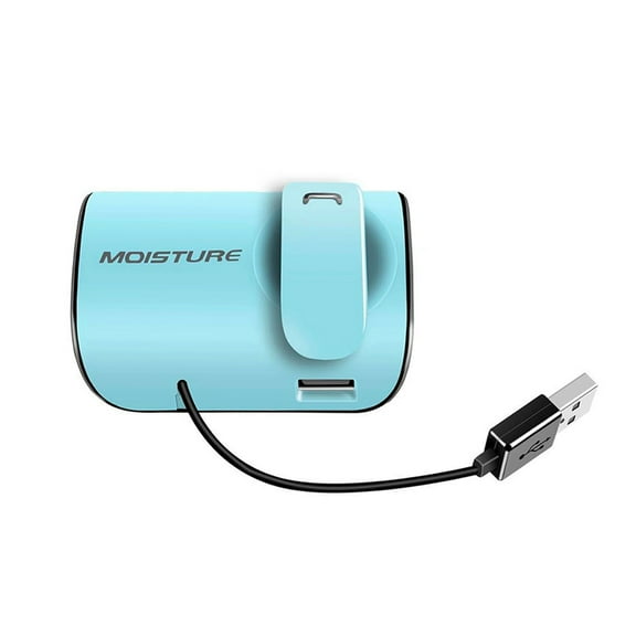 UNIVERSAL HANDSFREE/BLUETOOTH Moisture MT-B20 Bluetooth Earphones With Charger Adapter For Car In Blue