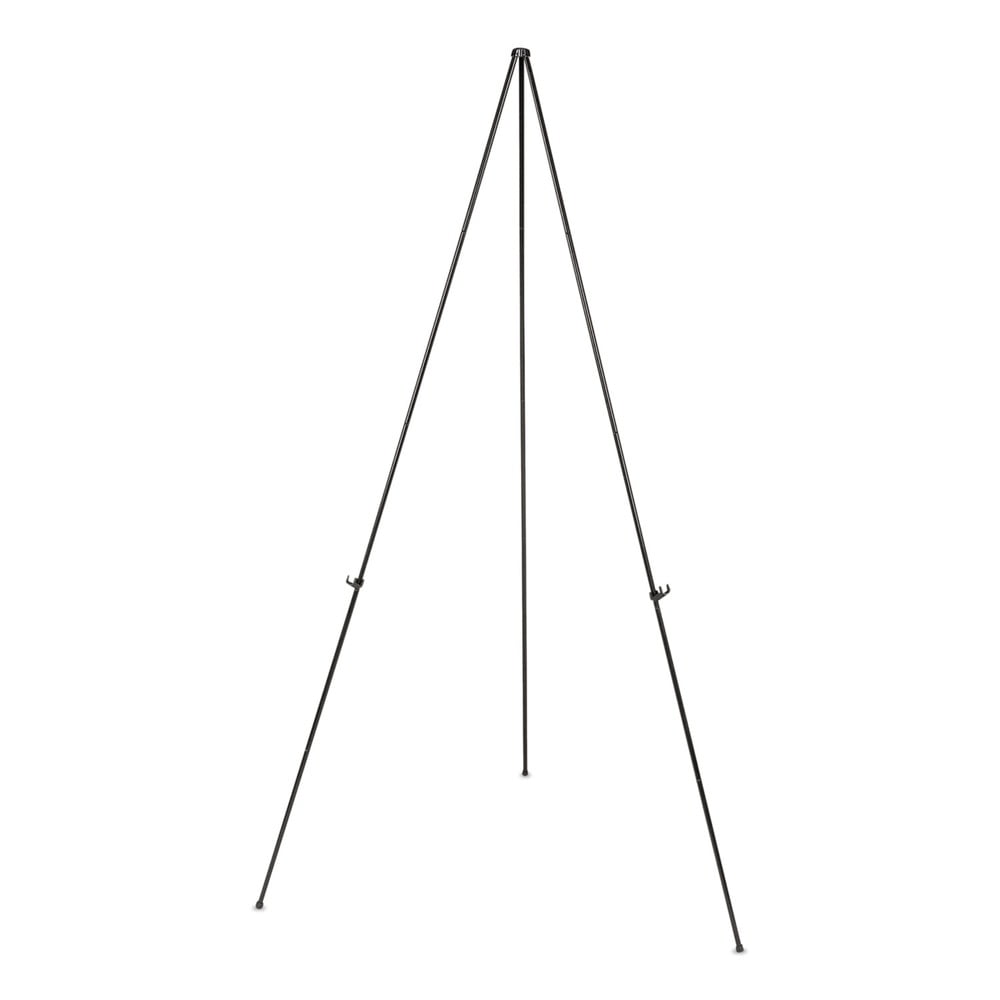 Black Adjustable Steel Tripod Easel with Carrying Bag