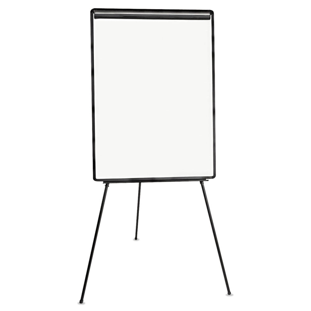 UNIVERSAL Lightweight Tripod Style Dry Erase Easel 29 x 41 White/Black
