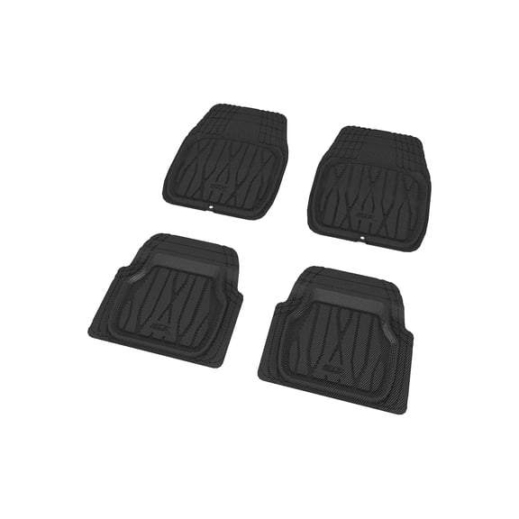 3D MAXpider Universal All-Weather Hybrid Rubber Floor Mats for Cars Trucks SUV (Medium)