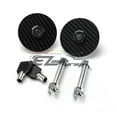 thumbnail image 1 of UNIVERSAL RACING Mount Bonnet Black Carbon Fiber Hood Pins Latch Key Locking Kit, 1 of 5