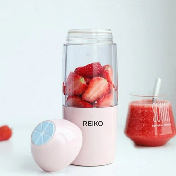 UNIVERSAL SMALL APPLIANCES Reiko 380ML Portable Blender With USB Rechargeable Batteries In Pink