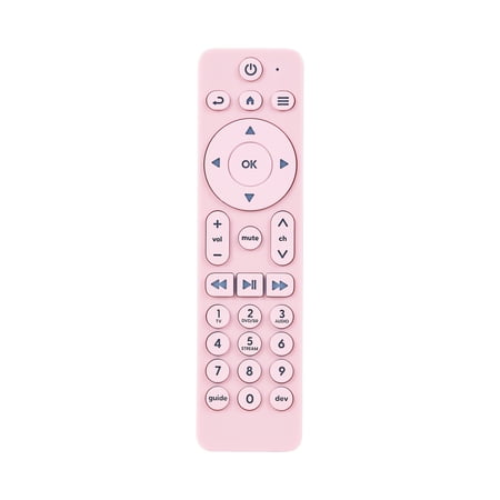 Incipio Universal TV Remote Control with Bright Colors – Easy-to-Find, User-Friendly Design, Compatible with Most TV Brands & Streaming Devices