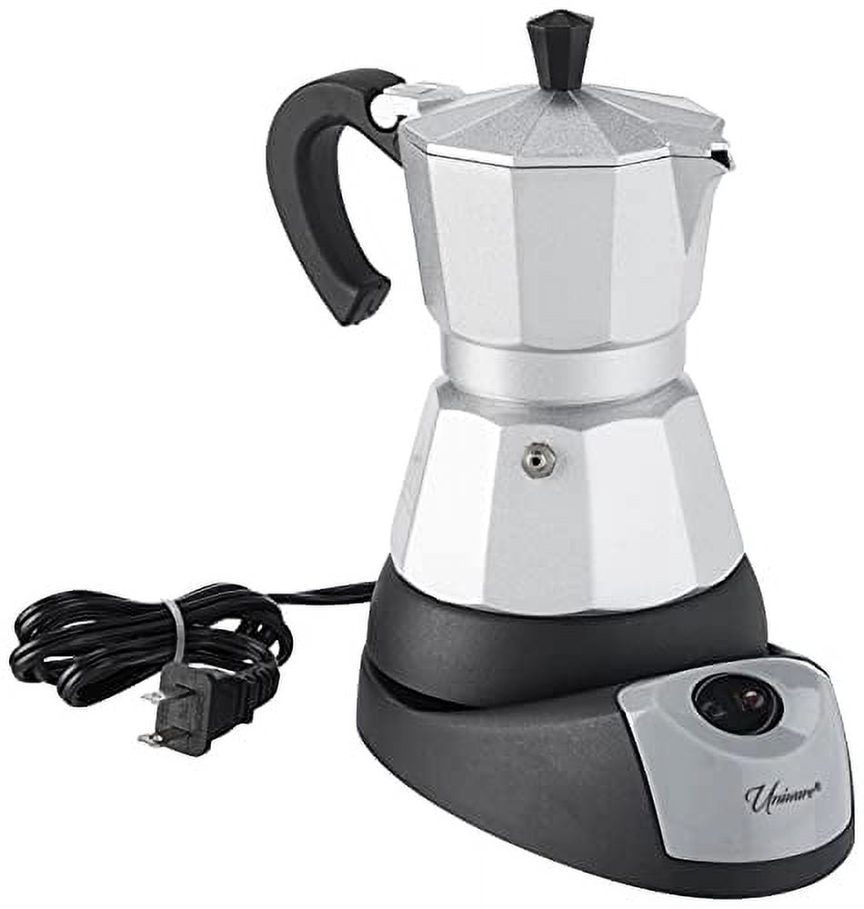 UNIWARE 3 Cup Professional Electric Espresso/Moka Coffee Maker