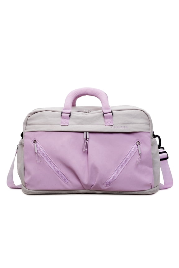 Large Capacity Travel Duffel Bag, Fitness Yoga Handbag with Wet Pocket, Weekender Overnight Bag, Suitable Travel, Gym, Camping Storage