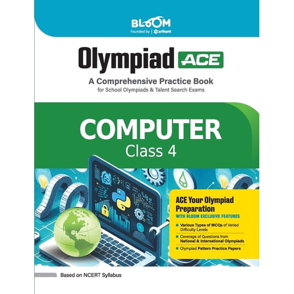 Bloom Olympiad Computer Class 4th, (Paperback)