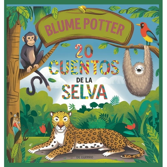 Cuentos Para Dormir Para Niños de 3 A 8 20 Cuentos Para Dormir De Jungle Safari, Book 4, (Hardcover)