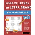 thumbnail image 1 of Sopa de Letras En EspaÃ±ol - Nivel de Dificultad: FÃ¡cil - Vol.1 - Delta Classics - Â¡Descansa La Vista Con Los Puzzles MÃ¡s, (Paperback), 1 of 1
